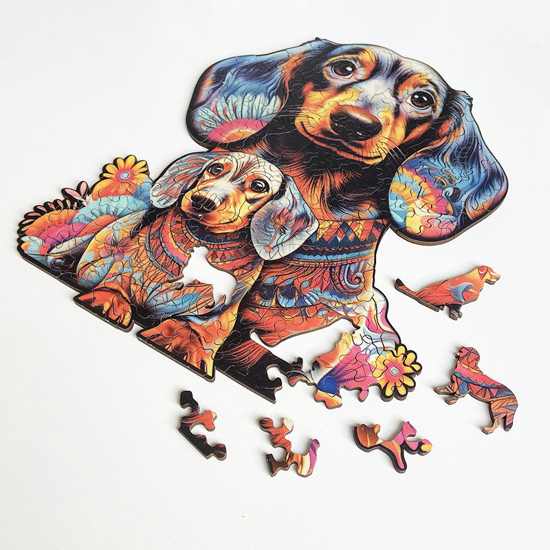Mqqhot Dřevěné puzzle