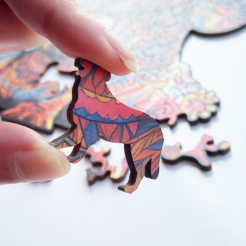 Mqqhot Dřevěné puzzle