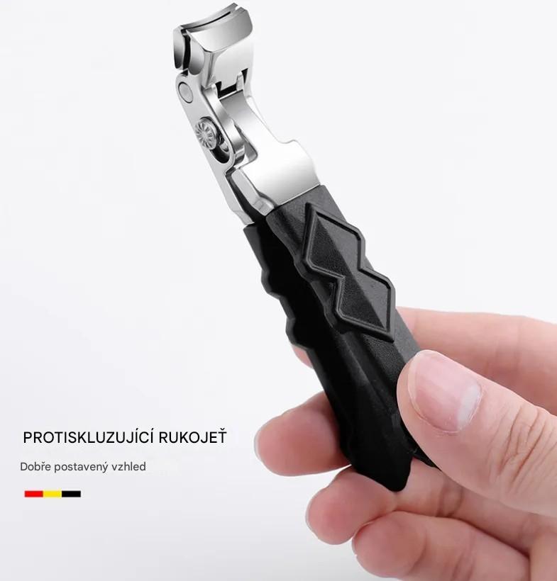 Kleště na nehty s ostrými zakřivenými čepelemi s dlouhou rukojetí-AQY